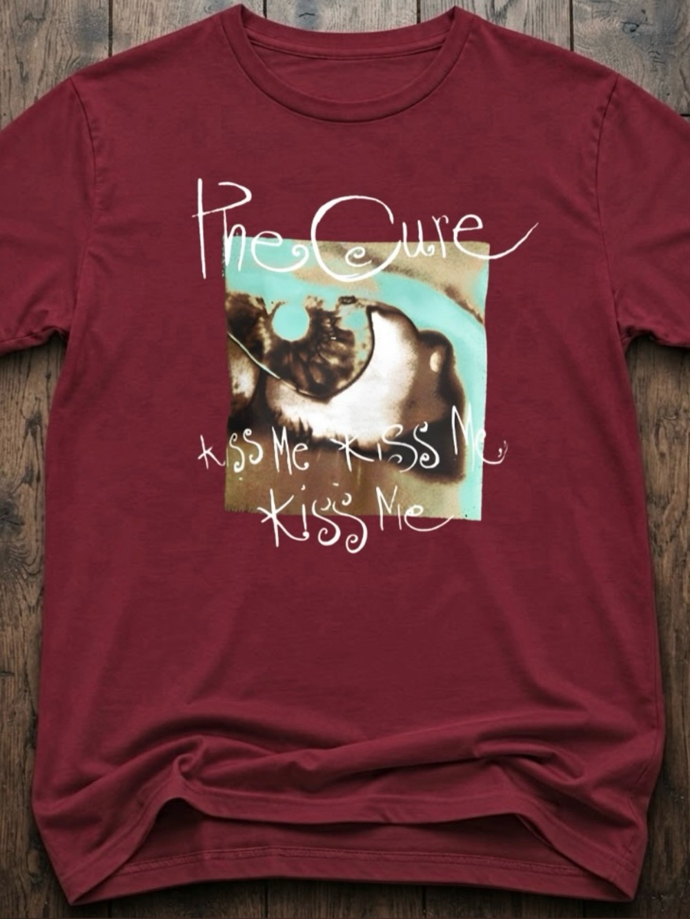 The Cure Kiss Me Eye Close-Up Album Shirt